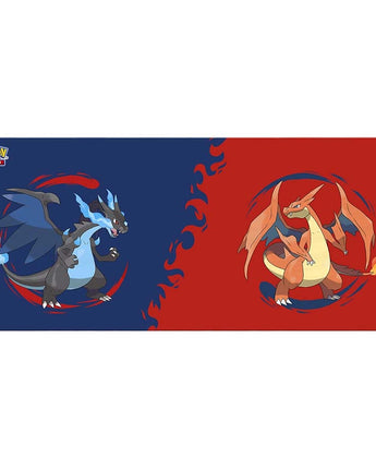 Pokemon Table Playmat: Mega Charizard X and Y (6ft)