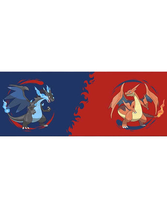 Pokemon Table Playmat: Mega Charizard X and Y (8ft)