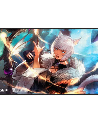 Ultra Pro Black Stitched Play Mat: Final Fantasy - Y'shtola Rula