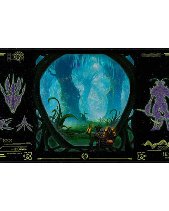 Edge of Eternities Ultra Pro Playmats - Holofoil Green Mythic