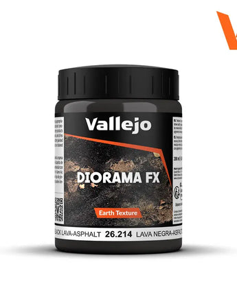 Diorama FX Black Lava-Asphalt Earth 200ml