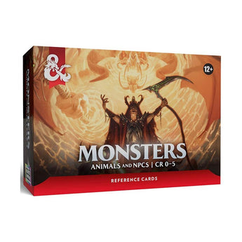 D&D 5.5e Monsters (Animals And Npcs) Card Pack