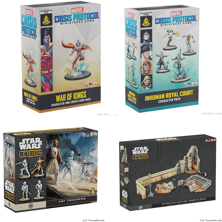 Marvel Crisis Protocol & Star Wars Legion Preorders