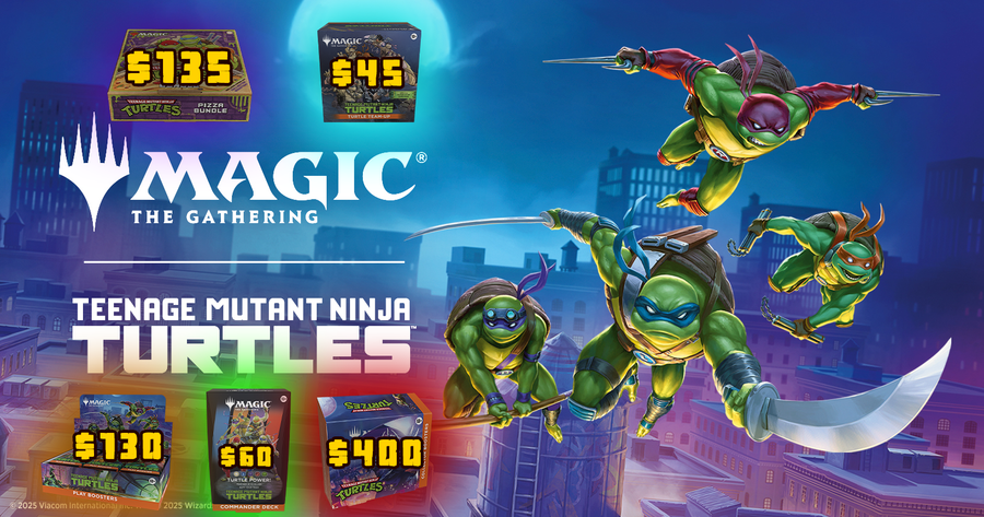 Preorder & Prerelease Info for Magic the Gathering: Teenage Mutant Ninja Turtles Fabricator's Forge