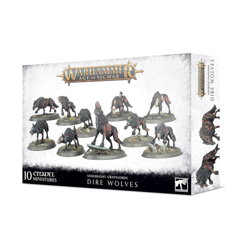 Soulblight Gravelords Dire Wolves