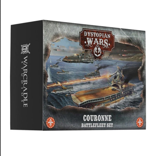 Dystopian Wars Couronne Battlefleet Set