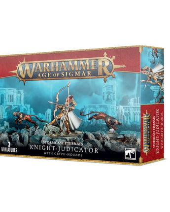 Stormcast Eternals Knight-Judicator With Gryph-Hounds 