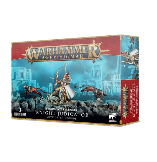 Stormcast Eternals Knight-Judicator With Gryph-Hounds 