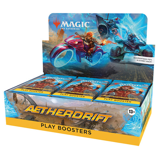 Aetherdrift Play Booster Display