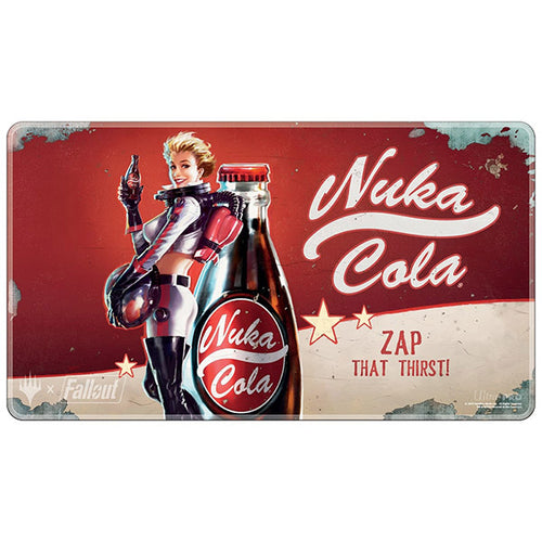 MTG Fallout Holofoil Playmat - Nuka Cola