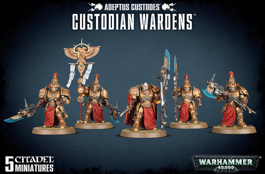 Adeptus Custodes Custodian Wardens 