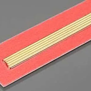 K&S 1.5mm x 300mm Solid Brass Rod (5) 