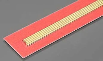 K&S 1.5mm x 300mm Solid Brass Rod (5) 