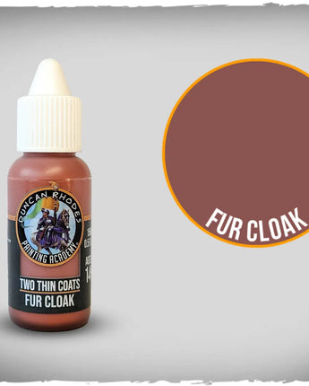 Two Thin Coats Fur Cloak 