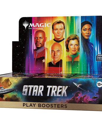 Star Trek Play Booster Display 