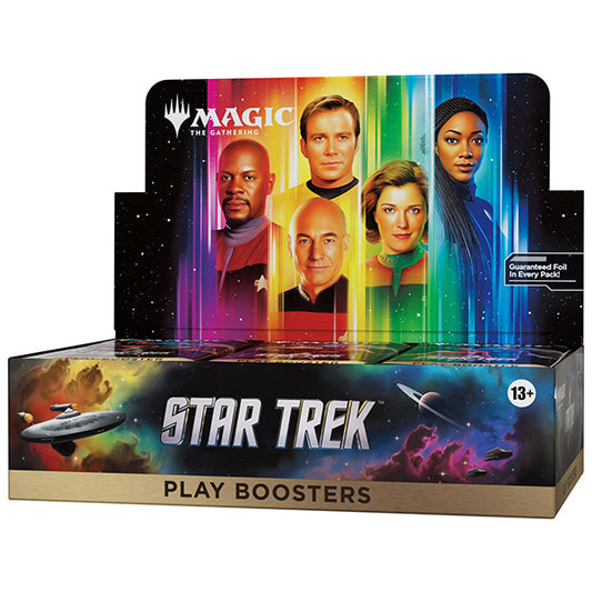 Star Trek Play Booster Display 