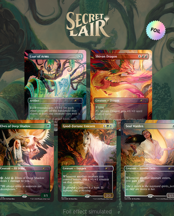 Secret Lair x Featuring: Julie Bell (Foil) 