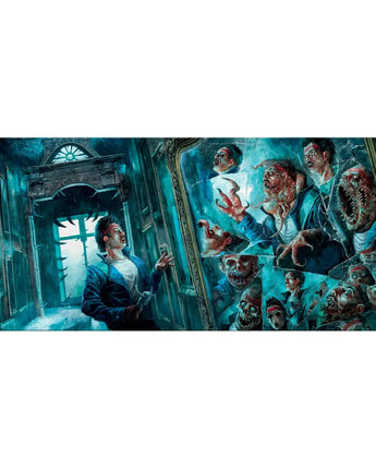 Table Mat: 6' MTG Duskmourn - Mirrored Room 