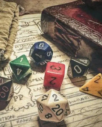 Chessex Dice: Opaque 7-Die RPG Set - Special GM 