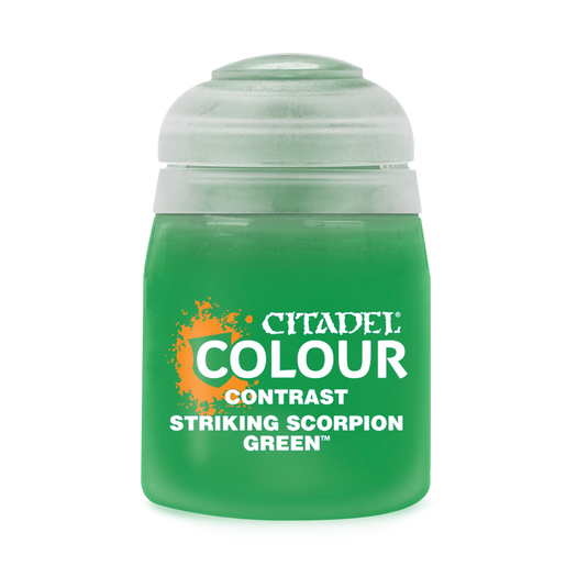 CONTRAST: Striking Scorpion Green