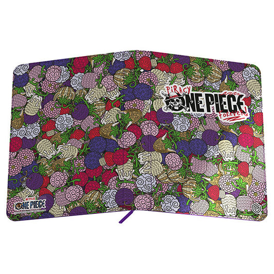 Zipfolio 360 Binder: One Piece (Netflix) - Devilfruit Pattern 