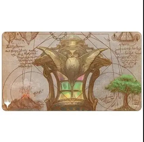 Playmat Magic the Gathering Brothers War Schematic Chromatic Lantern 