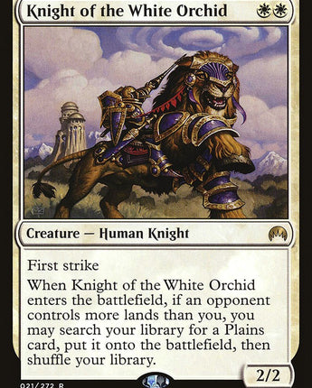 Knight of the White Orchid