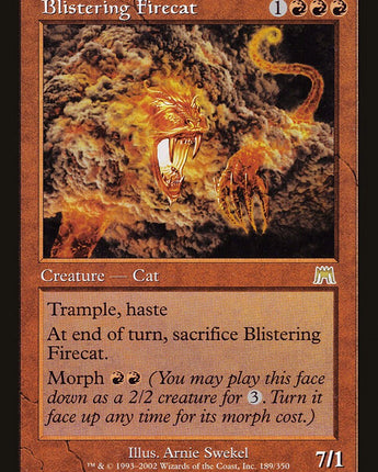 Blistering Firecat