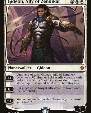 Gideon, Ally of Zendikar