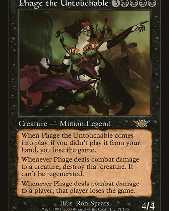 Phage the Untouchable
