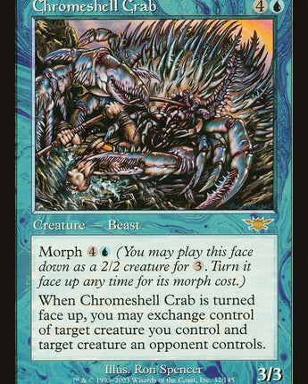 Chromeshell Crab
