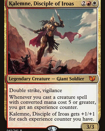 Kalemne, Disciple of Iroas