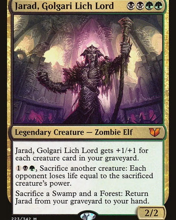 Jarad, Golgari Lich Lord