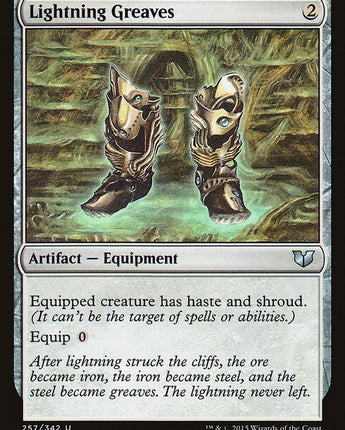 Lightning Greaves