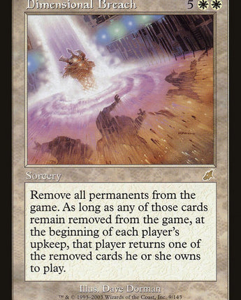 Dimensional Breach