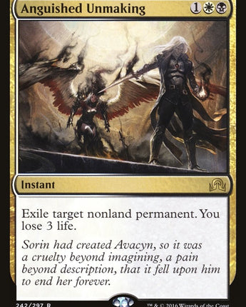 Anguished Unmaking