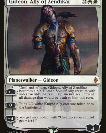 Gideon, Ally of Zendikar (SDCC 2016 Exclusive)