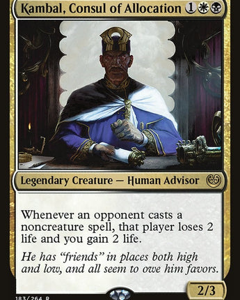 Kambal, Consul of Allocation