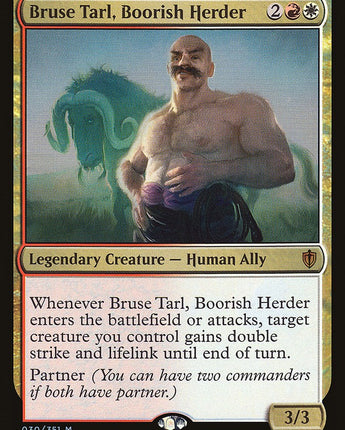 Bruse Tarl, Boorish Herder