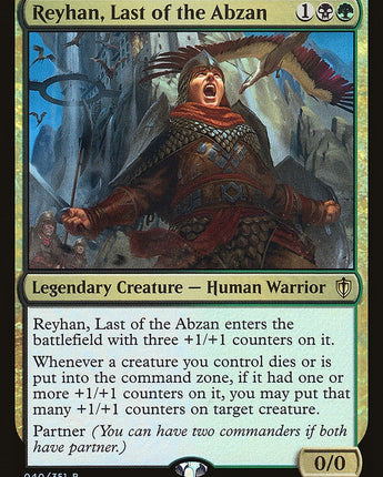 Reyhan, Last of the Abzan