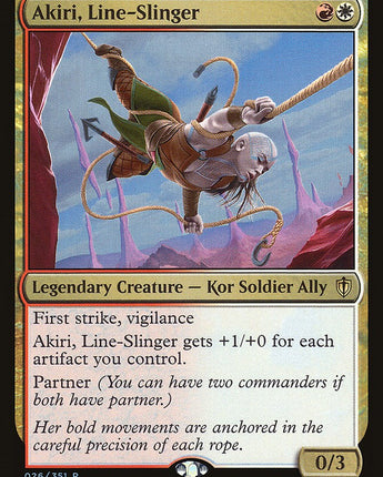 Akiri, Line-Slinger