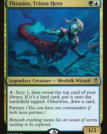 Thrasios, Triton Hero