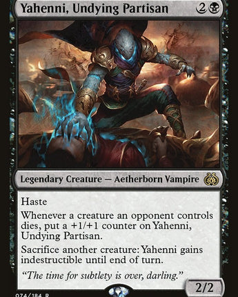 Yahenni, Undying Partisan