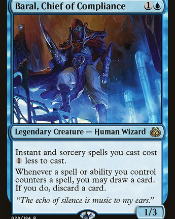 Baral, Chief of Compliance