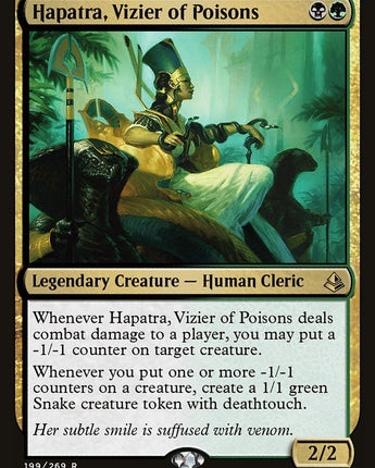 Hapatra, Vizier of Poisons
