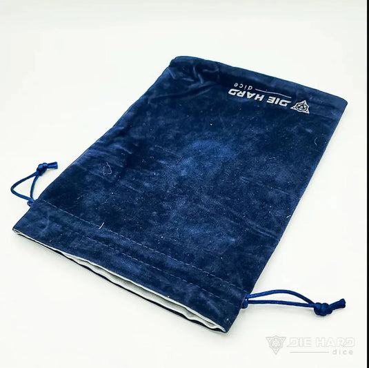 Velvet Dice Bag - Large Navy 