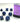 Chessex Dice: 7-Die RPG Set - Speckled: Cobalt 