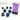 Chessex Dice: 7-Die RPG Set - Speckled: Cobalt 