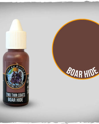Two Thin Coats Boar Hide 