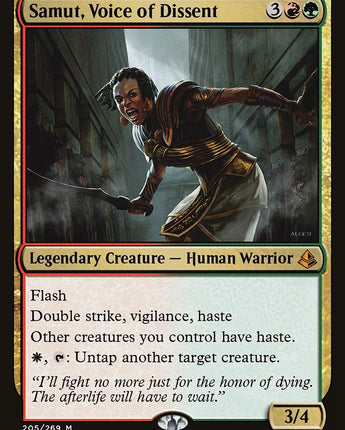 Samut, Voice of Dissent
